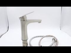 SUS 304 Stainless Steel Bathroom Faucet One Hole graphic design
